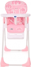 Дитячий стільчик для годування Lorelli CRYSPI Pink HEARTS